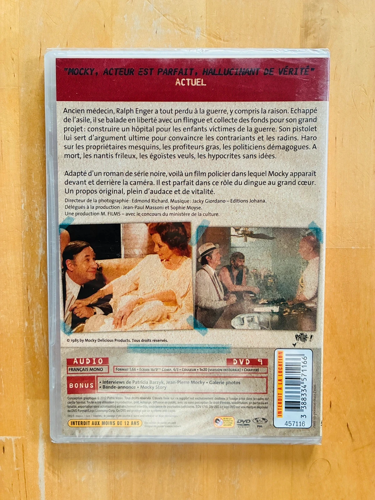 DVD La machine à découdre van en met Jean-Pierre Mocky. – photo 2